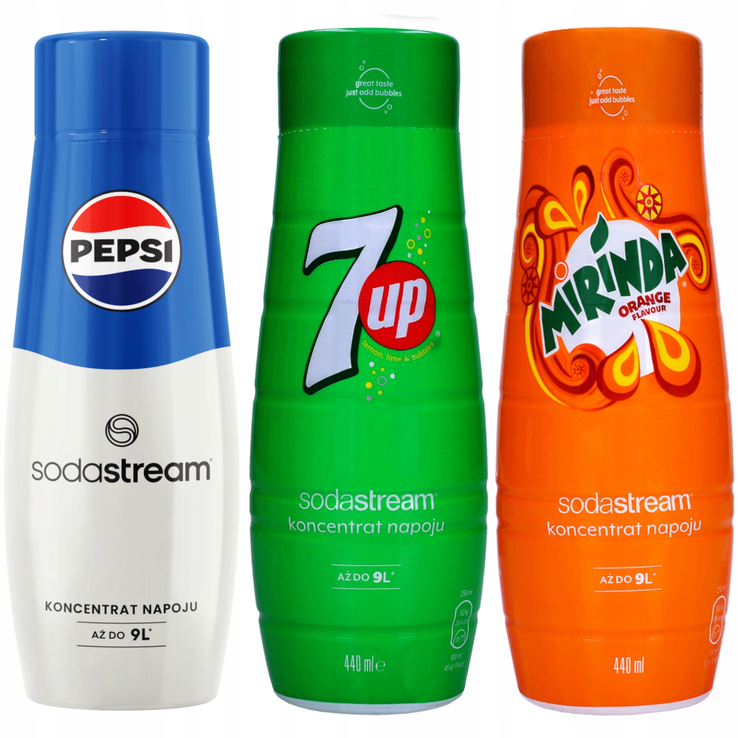 Súprava sirupu SodaStream 4121131467 3 kusy